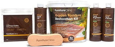 Teak Garden furniture restoration kit - Royal finesse