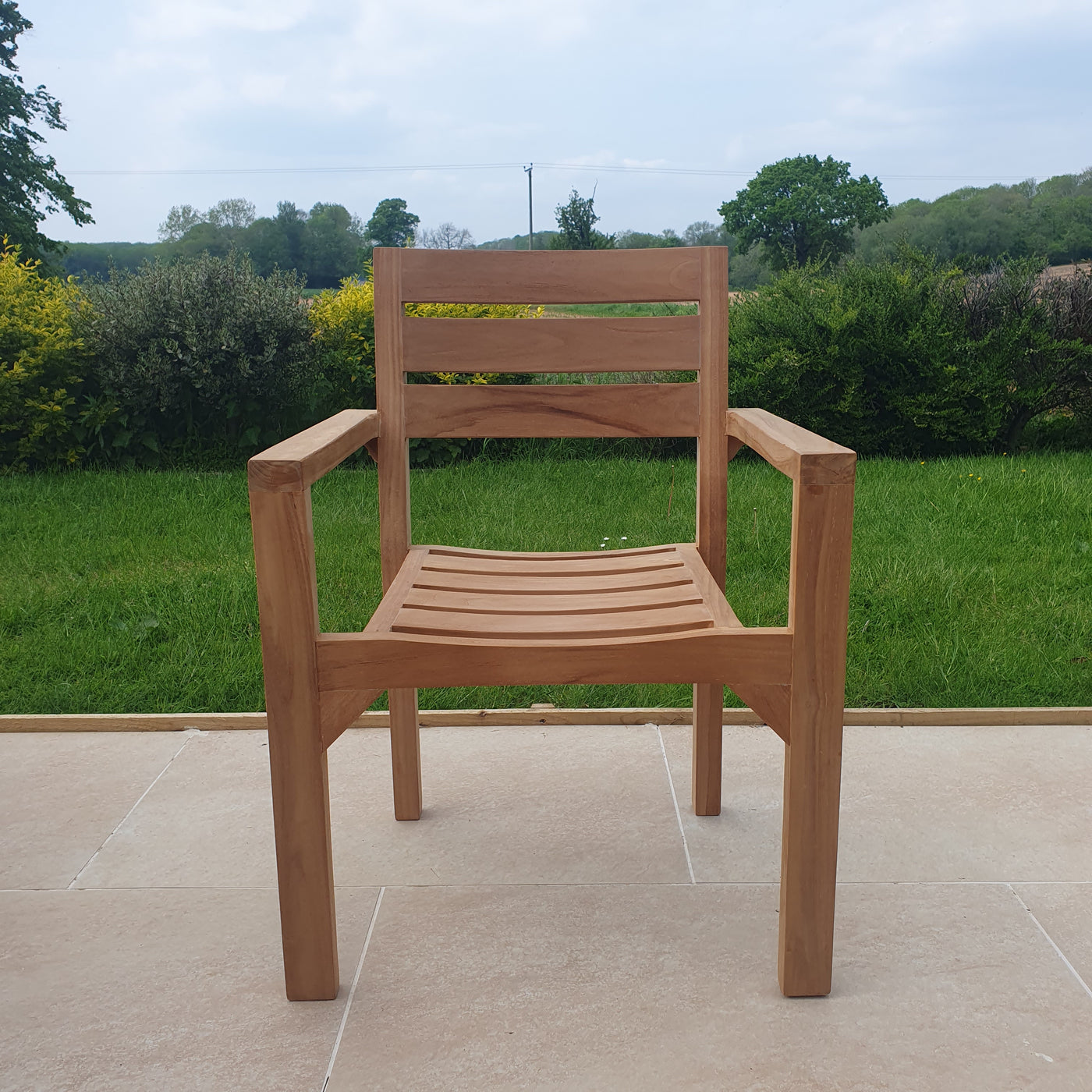 4 x Marlow Teak Stacking Chairs (Ex-Display)