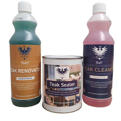 Teak Garden furniture restoration kit