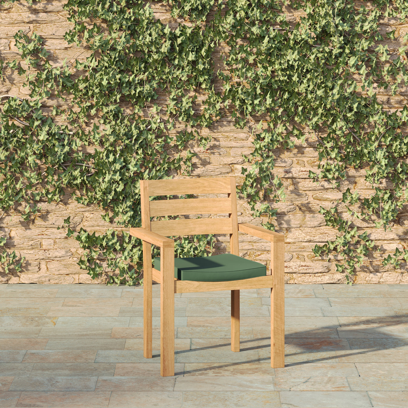 4 x Marlow Teak Stacking Chairs