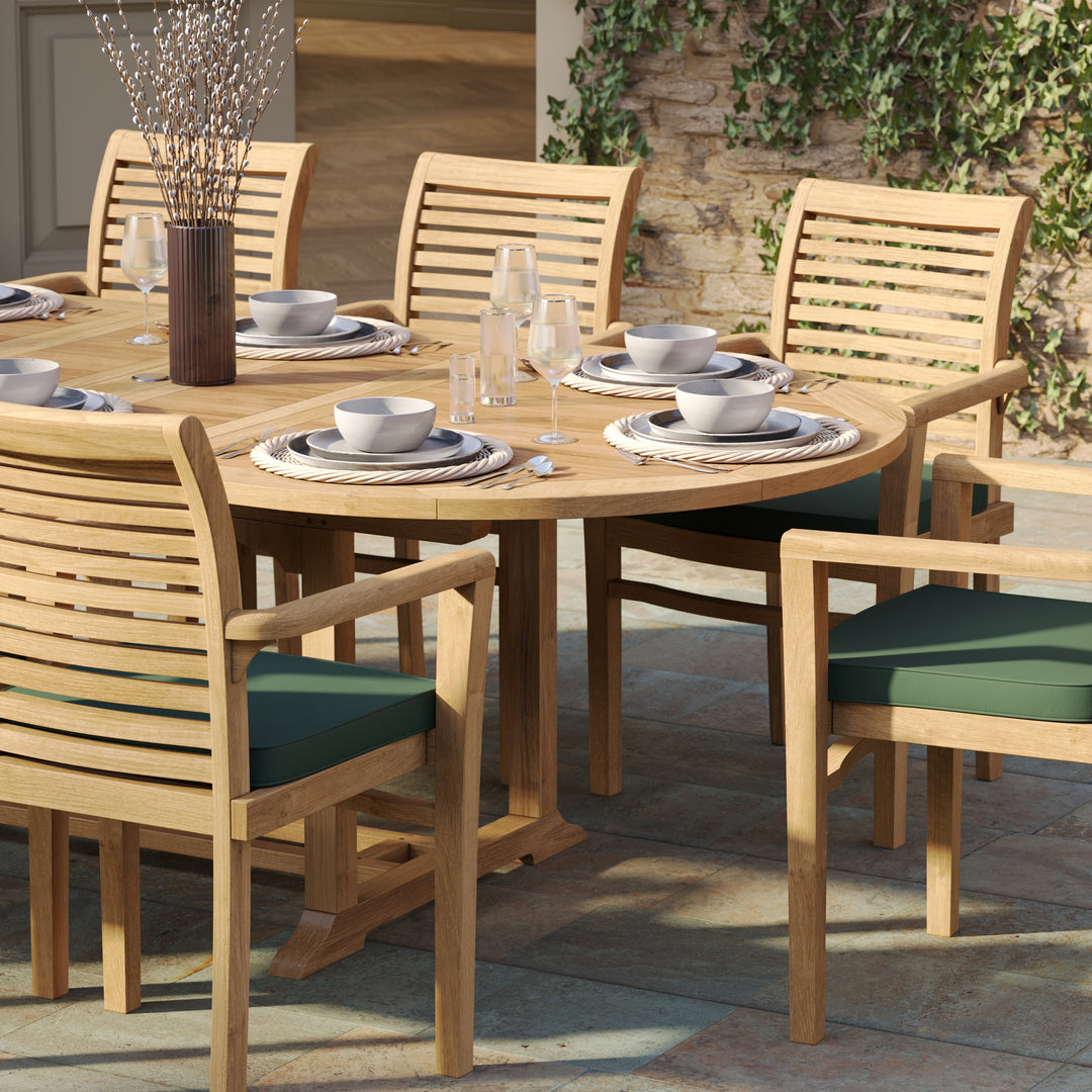 Outdoor Furniture Dining Table Factory Outlet Geranium 6-Seater