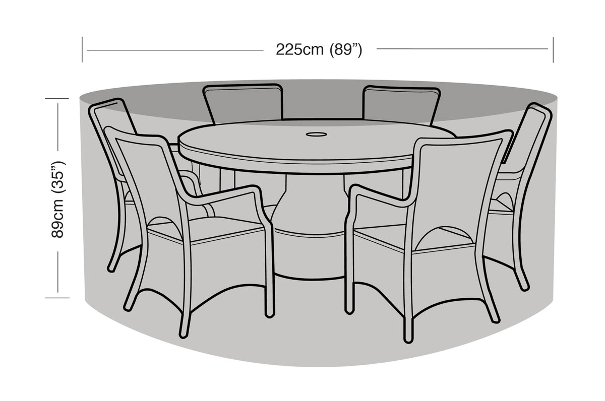 Teak Garden Furniture Cover 150 Set