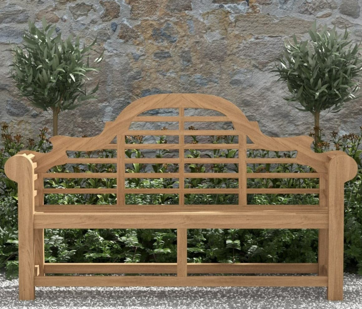 Teak Lutyens garden Bench teak garden furniture